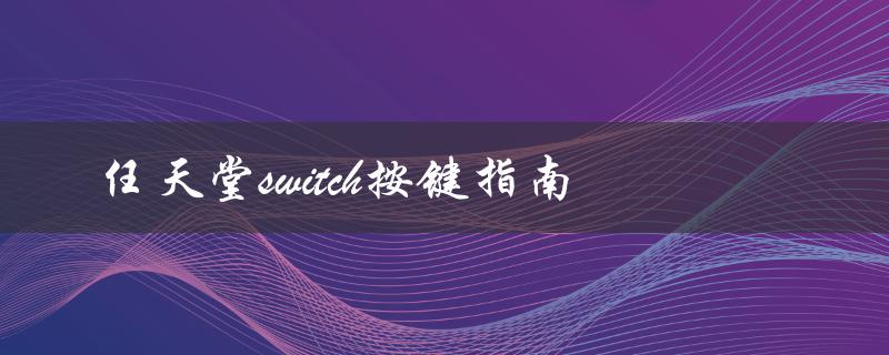 任天堂switch按键指南（任天堂Switch官网是什么）