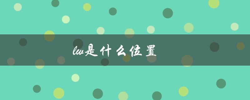 lw是什么位置（lw手表是什么牌子）