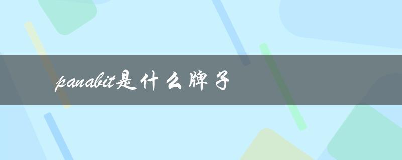 panabit是什么牌子（网络管理软件厂商）
