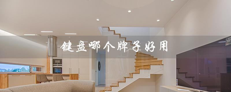 键盘哪个牌子好用（游戏键盘哪个好）