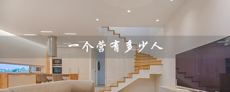 一个营有多少人（营的人员编制是多少）