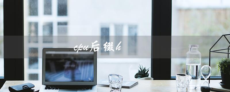 cpu后缀h（CPU后缀hx含义是什么）