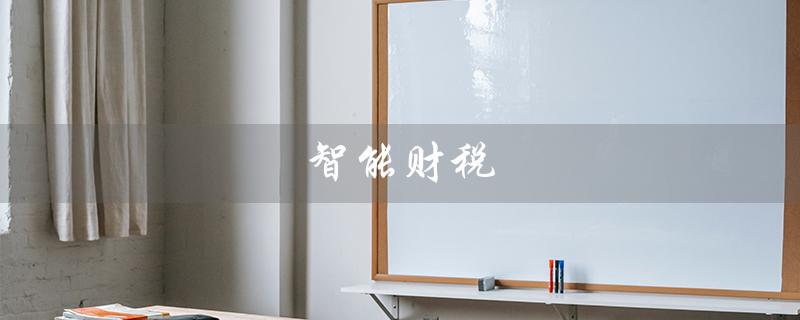 智能财税