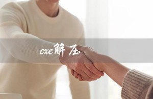 exe解压（Exe解压失败能否执行）