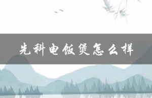 先科电饭煲怎么样（先科电饭煲质量如何）