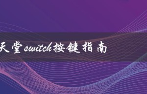 任天堂switch按键指南（任天堂Switch官网是什么）