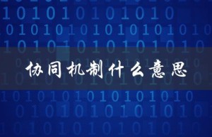 协同机制什么意思（企业合作的关键）