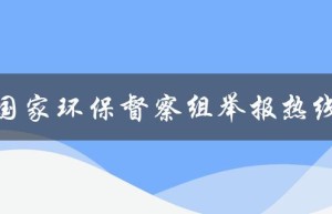 国家环保督察组举报热线（中央环保督察举报热线）