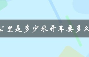 30公里开车需要多长时间？