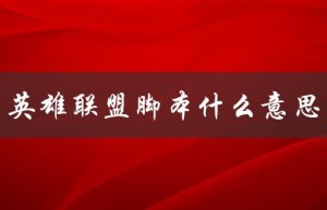 英雄联盟脚本什么意思（英雄联盟脚本卡盟平台是什么）