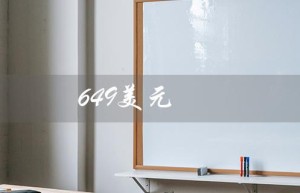 649美元（经济实惠的价格）