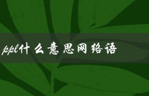 ppl什么意思网络语（pyq是什么意思）