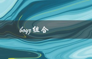 boyz组合（boyz组合为何解散）