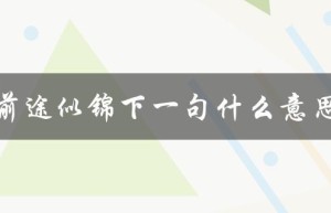 前途似锦下一句什么意思（前途似锦的祝福）