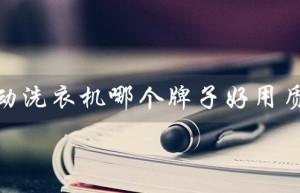 全自动洗衣机哪个牌子好用质量好（全自动洗衣机哪个牌子好）