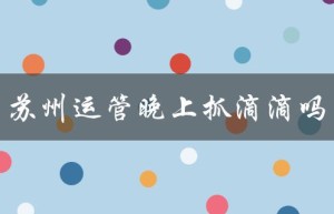 苏州运管晚上抓滴滴吗（苏州运管电话是多少）