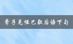 聋子见哑巴歇后语下句（聋哑人歇后语之下一句是什么）