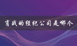 肖战的经纪公司是哪个（肖战经纪公司是谁）
