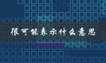 很可能表示什么意思（说明文的意义是什么）