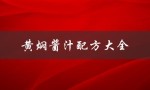 黄焖酱汁配方大全（黄焖酱汁怎么用）