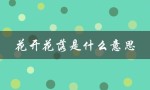 花开花落是什么意思（庭前花开花落的含义是什么）