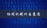 协同机制什么意思（企业合作的关键）