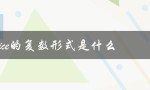 rice的复数形式是什么（rice的复数是什么）