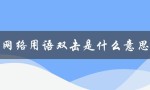网络用语双击是什么意思（双击666网络用语是什么）