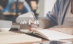 cdr全称（CDR的全称是什么）