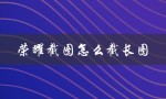 荣耀截图怎么截长图（荣耀如何截图）