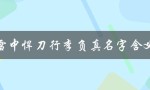 雪中悍刀行李负真名字含义解析