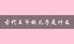 古代王爷的儿子是什么（古代王爷儿子的封号是什么）