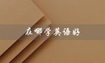 在哪学英语好（哪里学英语好）