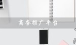 商务推广平台（如何商务推广网站）