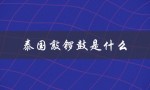 泰国敲锣鼓是什么（敲锣鼓有何含义）