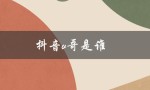 抖音v哥是谁（抖音r哥的职业是什么）