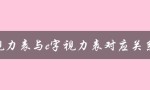 c字视力表与e字视力表对应关系（C字视力表1.0对应E字视力表多少）