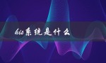 his系统是什么（医院信息管理系统）