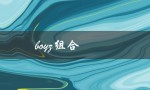 boyz组合（boyz组合为何解散）