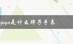 geya是什么牌子手表（geya手表是哪个品牌）