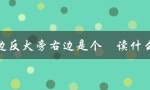 左边反犬旁右边是个雚读什么字（揭开汉字的奥秘）