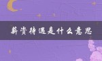 薪资待遇是什么意思（14薪是什么）