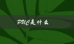 PUC是什么（PVC材质是什么）