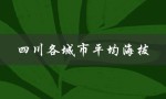 四川各城市平均海拔（四川各城市海拔高度）
