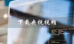 下载央视视频（电脑如何下载央视视频）