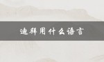 迪拜用什么语言（迪拜用何语言沟通）