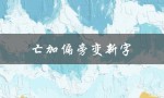 亡加偏旁变新字（亡加偏旁变新字再组词语是什么意思）