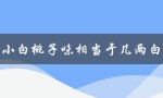 江小白桃子味相当于几两白酒（江小白白酒价格）