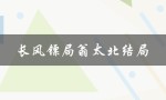 长风镖局翁太北结局（长风镖局翁泰北结局如何）