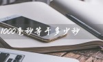 1000毫秒等于多少秒（1000毫秒等于几秒）
